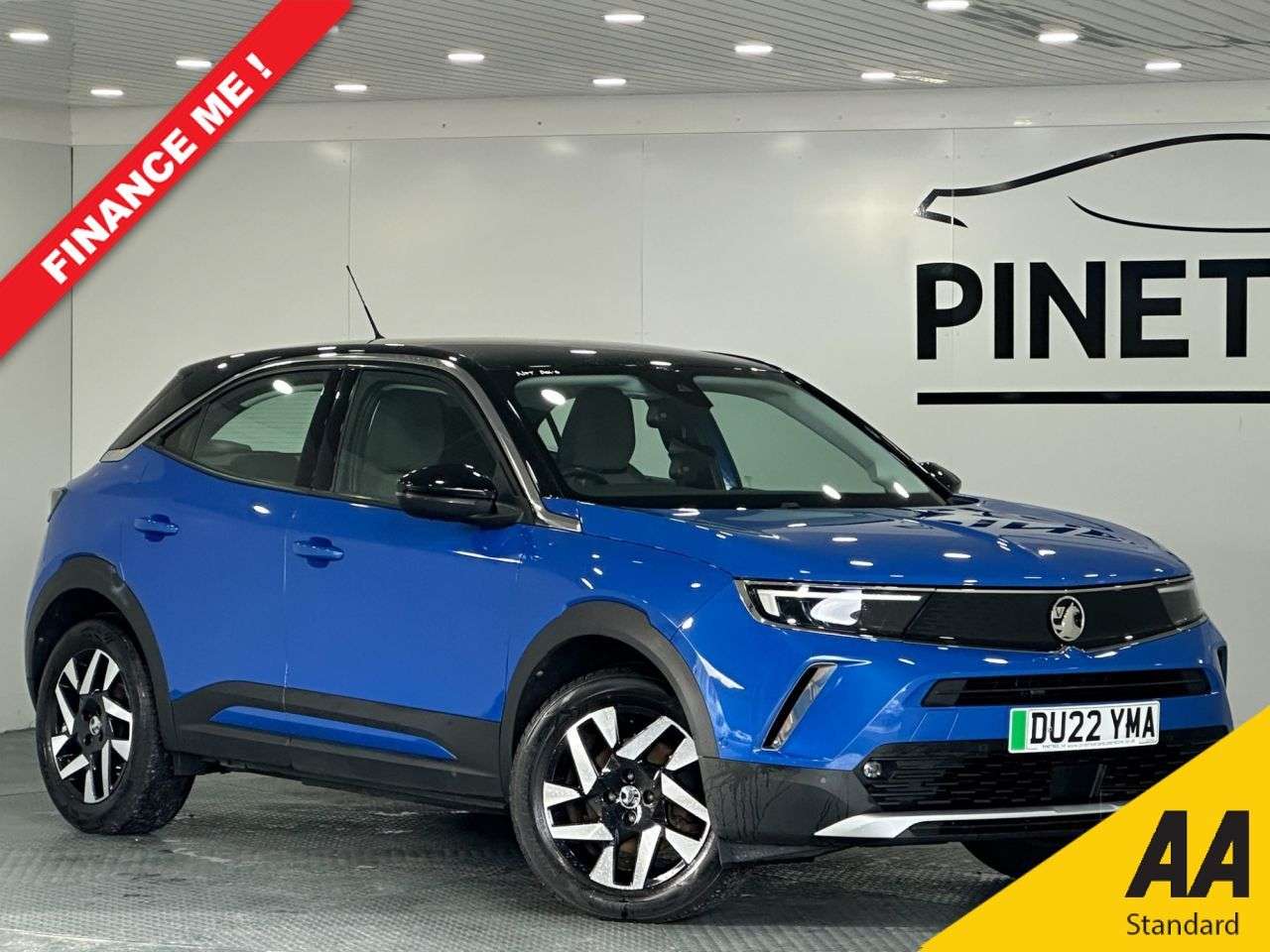 A 2022 VAUXHALL MOKKA ELECTRIC 50kWh Elite Premium SUV 5dr Electric Auto (136 ps) A 2022 VAUXHALL MOKKA ELECTRIC 50kWh Elite Premium SUV 5dr Electric Auto (136 ps)