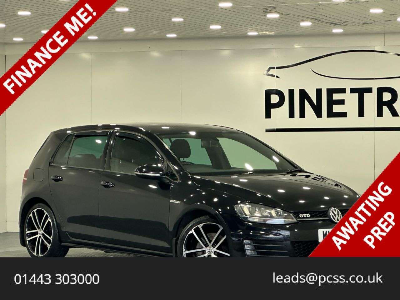 A 2014 VOLKSWAGEN GOLF 2.0 TDI BlueMotion Tech GTD Hatchback 5dr Diesel Manual Euro 6 (s/s) (184 p A 2014 VOLKSWAGEN GOLF 2.0 TDI BlueMotion Tech GTD Hatchback 5dr Diesel Manual Euro 6 (s/s) (184 p