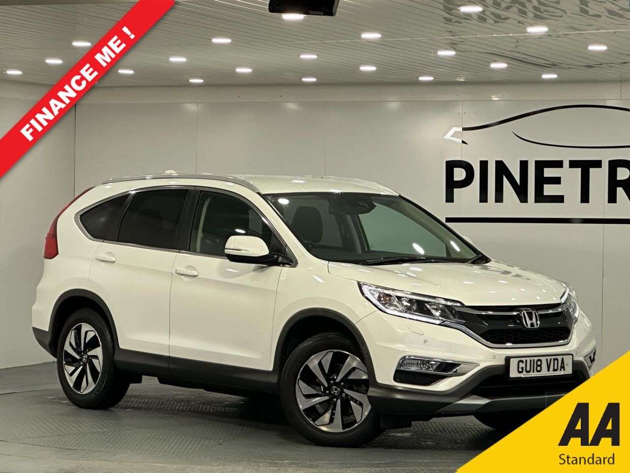 A 2018 HONDA CR-V 1.6 i-DTEC SR SUV 5dr Diesel Auto 4WD Euro 6 (160 ps) A 2018 HONDA CR-V 1.6 i-DTEC SR SUV 5dr Diesel Auto 4WD Euro 6 (160 ps)