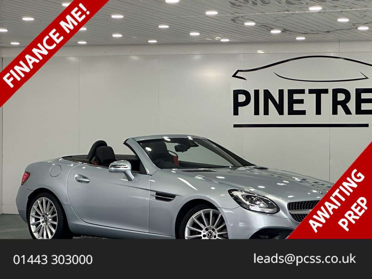 A 2017 MERCEDES-BENZ SLC 2.0 SLC300 AMG Line Convertible 2dr Petrol G-Tronic Euro 6 (s/s) (245 ps) A 2017 MERCEDES-BENZ SLC 2.0 SLC300 AMG Line Convertible 2dr Petrol G-Tronic Euro 6 (s/s) (245 ps)
