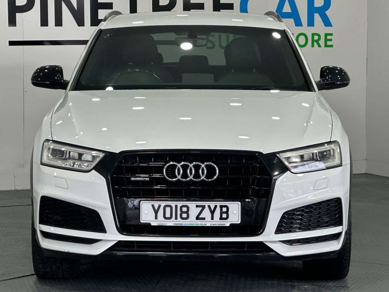 A 2018 AUDI Q3 2.0 TDI Black Edition SUV 5dr Diesel S Tronic quattro Euro 6 (s/s) (184 ps) A 2018 AUDI Q3 2.0 TDI Black Edition SUV 5dr Diesel S Tronic quattro Euro 6 (s/s) (184 ps)