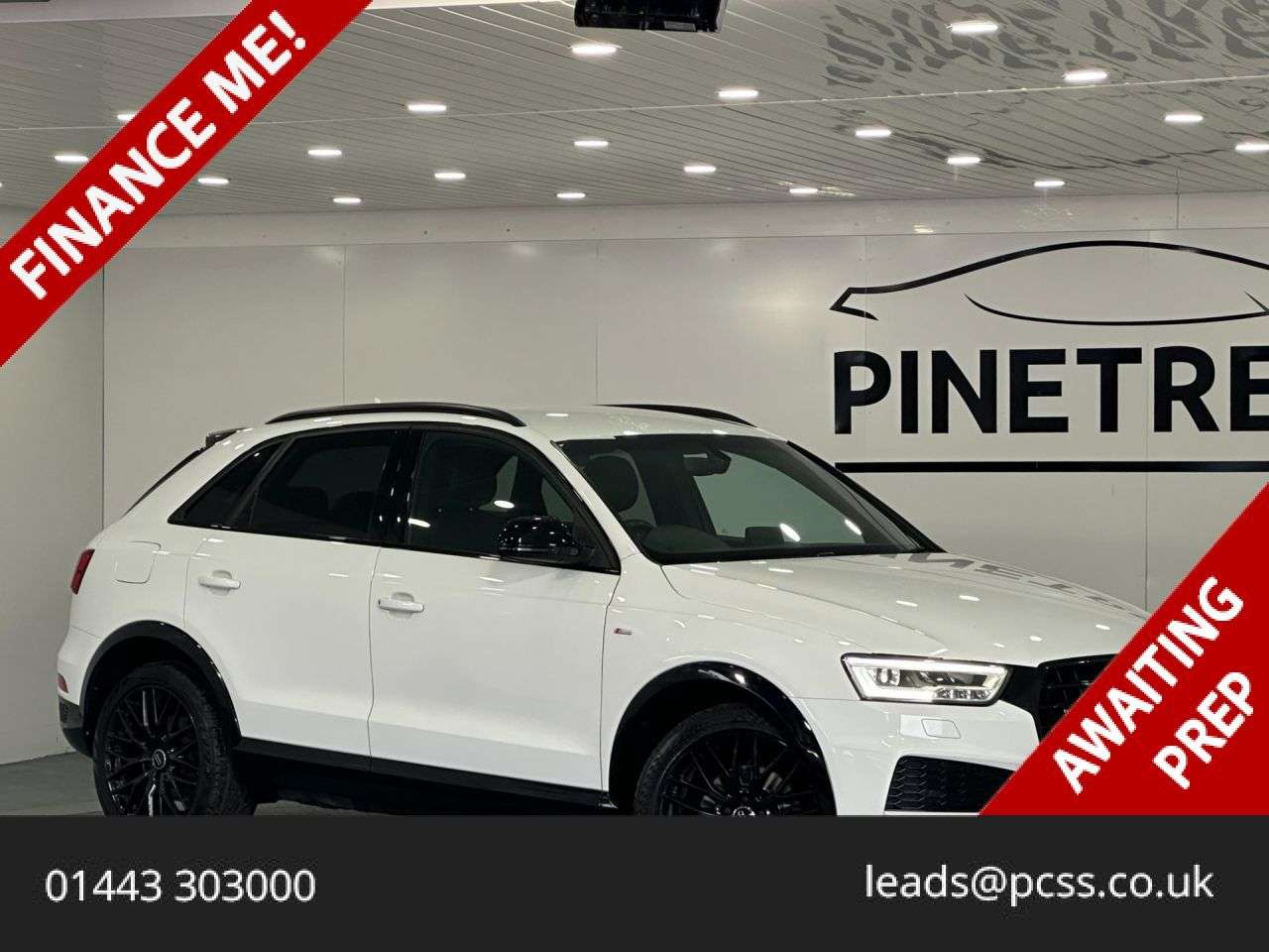 A 2018 AUDI Q3 2.0 TDI Black Edition SUV 5dr Diesel S Tronic quattro Euro 6 (s/s) (184 ps) A 2018 AUDI Q3 2.0 TDI Black Edition SUV 5dr Diesel S Tronic quattro Euro 6 (s/s) (184 ps)