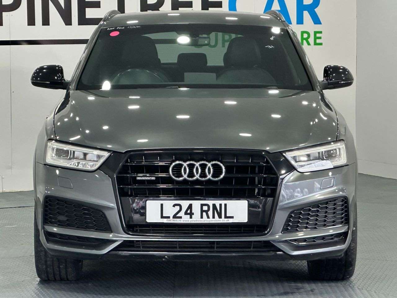 A 2017 AUDI Q3 2.0 TFSI Black Edition SUV 5dr Petrol S Tronic quattro Euro 6 (s/s) (180 ps A 2017 AUDI Q3 2.0 TFSI Black Edition SUV 5dr Petrol S Tronic quattro Euro 6 (s/s) (180 ps