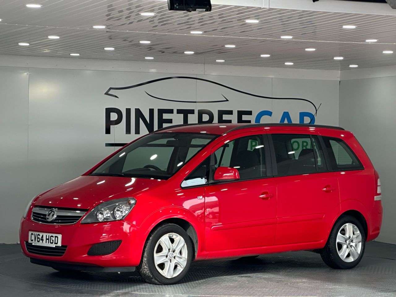 A 2014 VAUXHALL ZAFIRA 1.8 16V Exclusiv MPV 5dr Petrol Manual Euro 5 (120 ps) A 2014 VAUXHALL ZAFIRA 1.8 16V Exclusiv MPV 5dr Petrol Manual Euro 5 (120 ps)