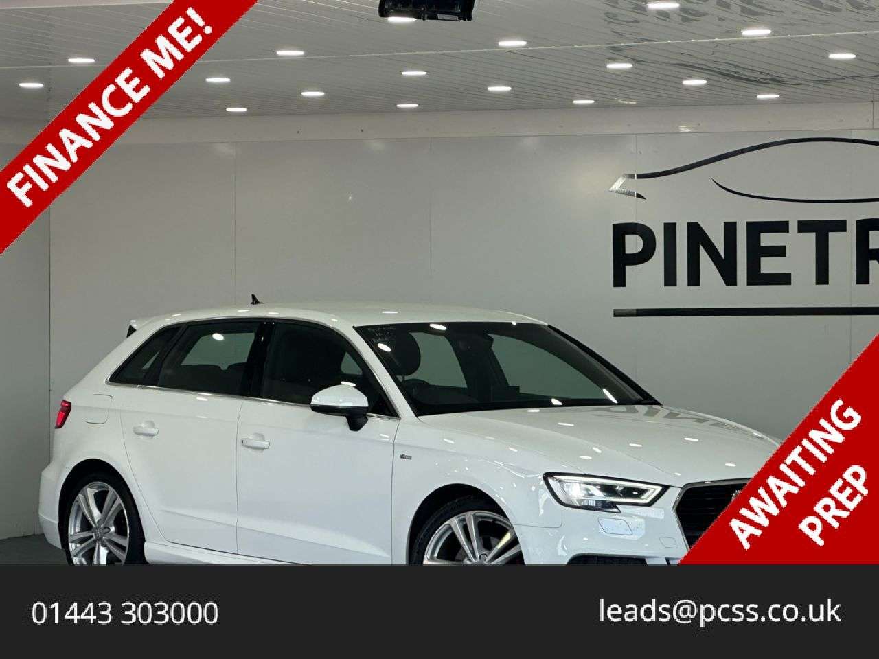 A 2017 AUDI A3 1.4 TFSI CoD S line Sportback 5dr Petrol Manual Euro 6 (s/s) (150 ps) A 2017 AUDI A3 1.4 TFSI CoD S line Sportback 5dr Petrol Manual Euro 6 (s/s) (150 ps)