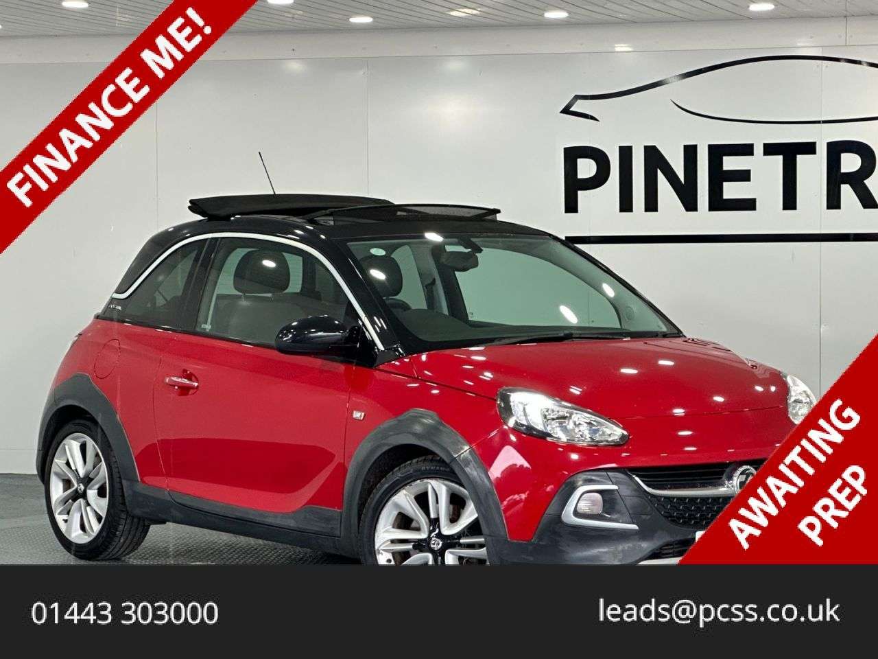 A 2015 VAUXHALL ADAM 1.0i Turbo ecoFLEX ROCKS AIR Hatchback 3dr Petrol Manual Euro 6 (s/s) (115 A 2015 VAUXHALL ADAM 1.0i Turbo ecoFLEX ROCKS AIR Hatchback 3dr Petrol Manual Euro 6 (s/s) (115