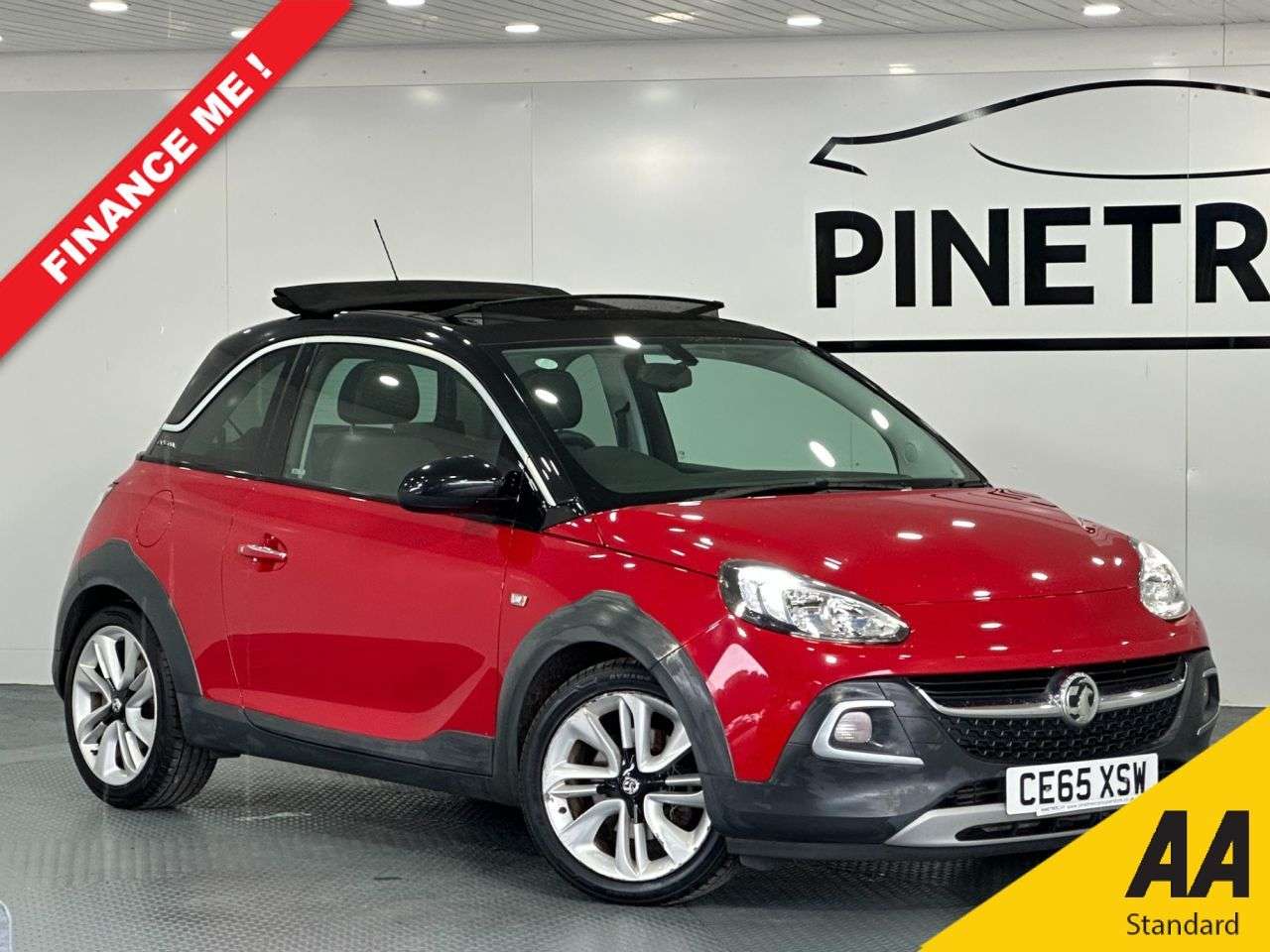 A 2015 VAUXHALL ADAM 1.0i Turbo ecoFLEX ROCKS AIR Hatchback 3dr Petrol Manual Euro 6 (s/s) (115 A 2015 VAUXHALL ADAM 1.0i Turbo ecoFLEX ROCKS AIR Hatchback 3dr Petrol Manual Euro 6 (s/s) (115