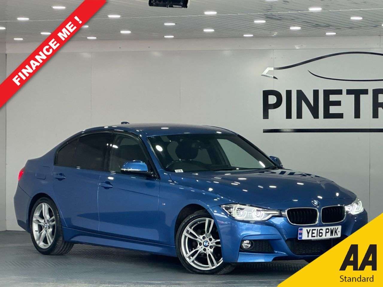 A 2016 BMW 3 SERIES 2.0 320d M Sport Saloon 4dr Diesel Auto Euro 6 (s/s) (190 ps) A 2016 BMW 3 SERIES 2.0 320d M Sport Saloon 4dr Diesel Auto Euro 6 (s/s) (190 ps)