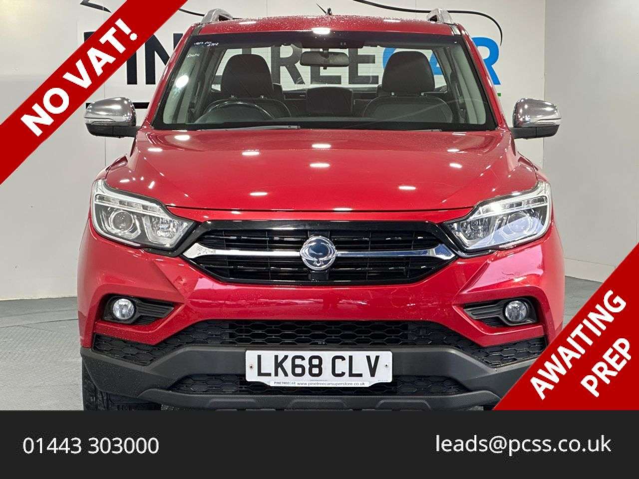 A 2018 SSANGYONG MUSSO 2.2D Saracen Pickup Double Cab 4dr Diesel Manual 4WD Euro 6 (181 ps) A 2018 SSANGYONG MUSSO 2.2D Saracen Pickup Double Cab 4dr Diesel Manual 4WD Euro 6 (181 ps)