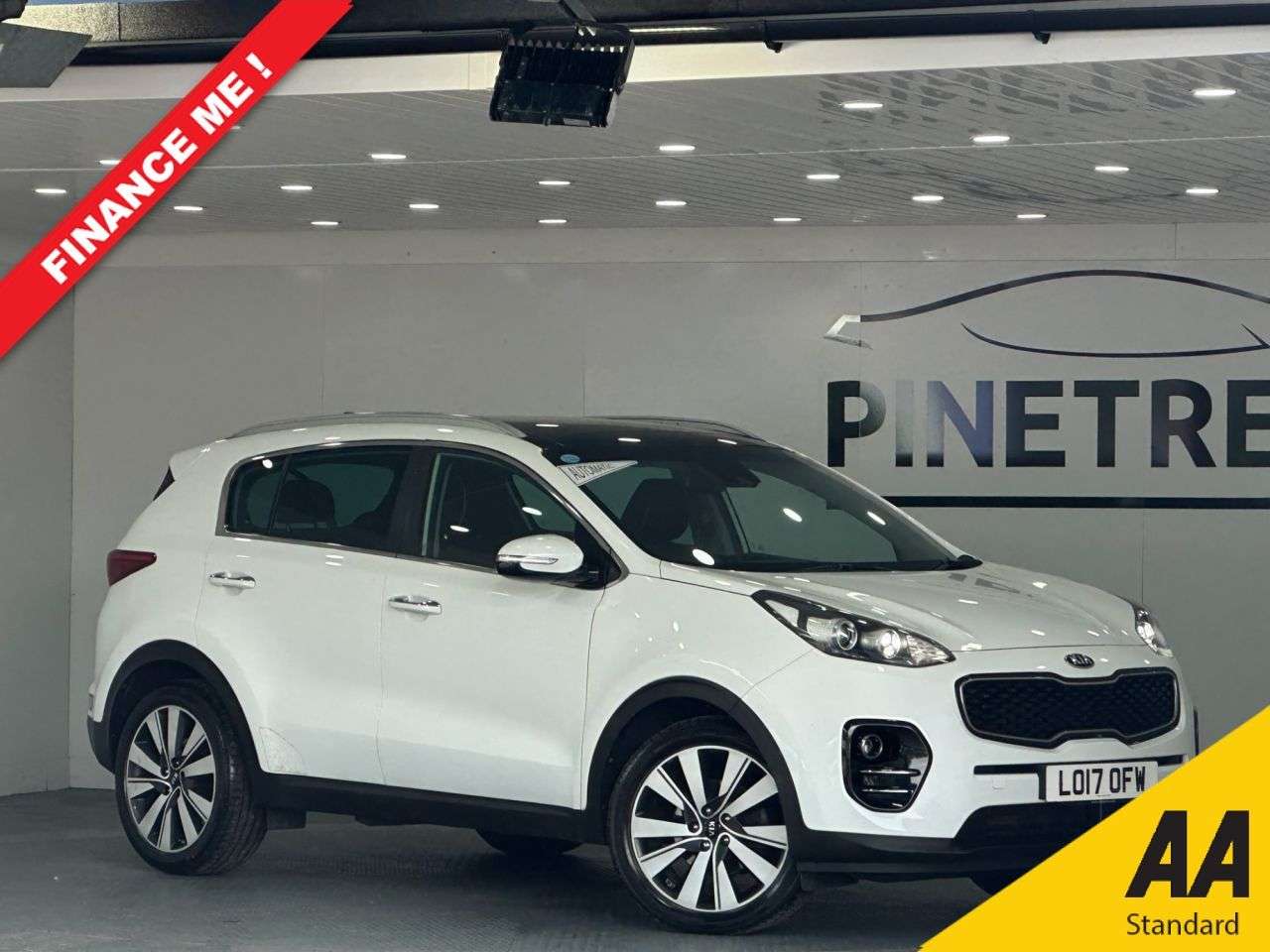 A 2017 KIA SPORTAGE 1.7 CRDi 3 SUV 5dr Diesel DCT Euro 6 (s/s) (139 bhp) A 2017 KIA SPORTAGE 1.7 CRDi 3 SUV 5dr Diesel DCT Euro 6 (s/s) (139 bhp)