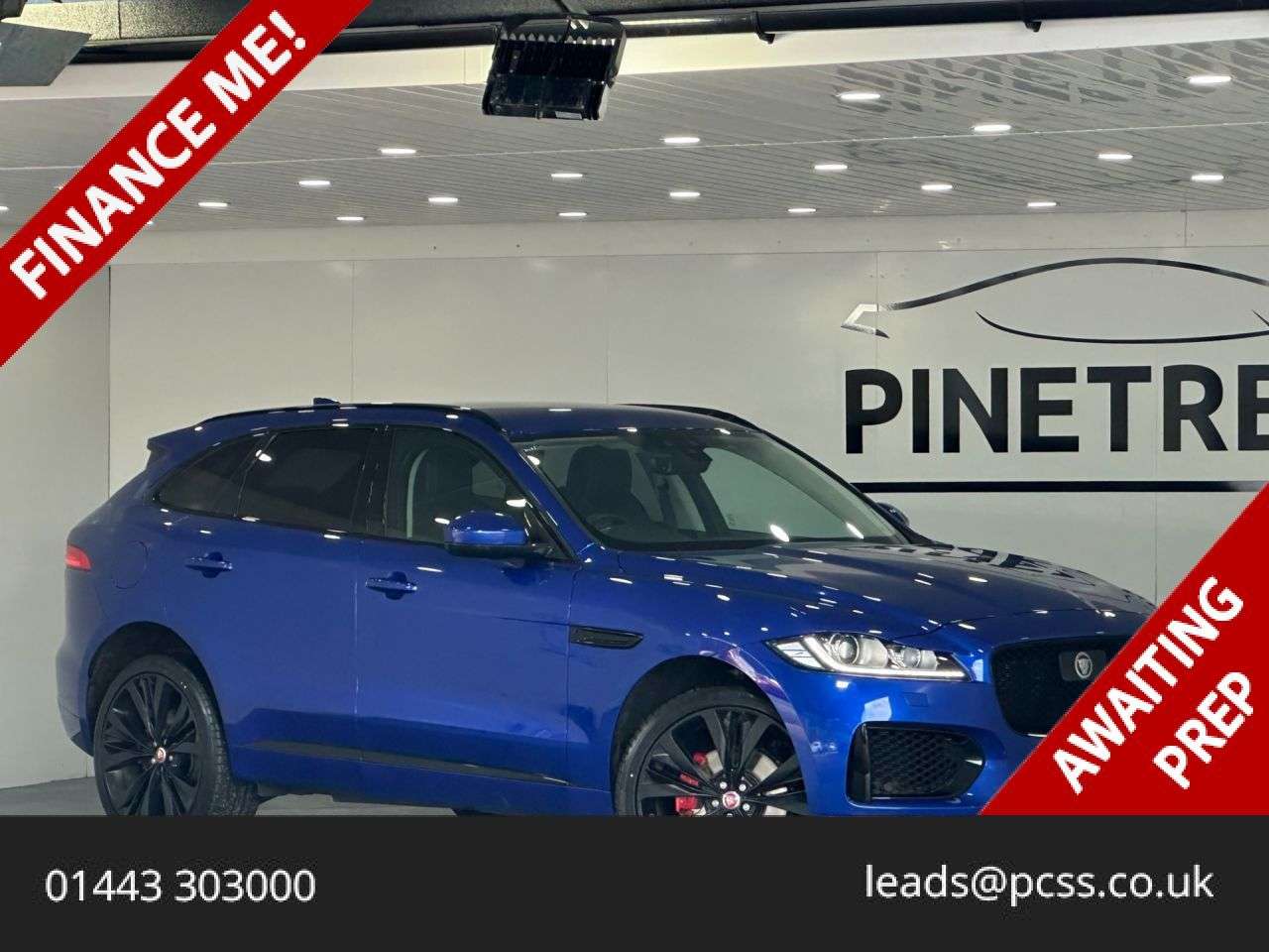 A 2019 JAGUAR F-PACE 3.0 D300 V6 S SUV 5dr Diesel Auto AWD Euro 6 (s/s) (300 ps) A 2019 JAGUAR F-PACE 3.0 D300 V6 S SUV 5dr Diesel Auto AWD Euro 6 (s/s) (300 ps)