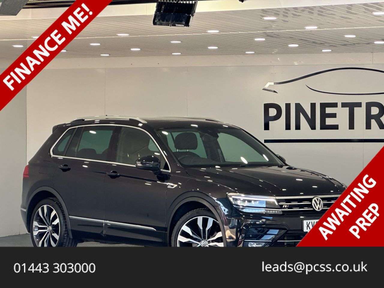 A 2018 VOLKSWAGEN TIGUAN 2.0 TDI R-Line SUV 5dr Diesel Manual Euro 6 (s/s) (150 ps) A 2018 VOLKSWAGEN TIGUAN 2.0 TDI R-Line SUV 5dr Diesel Manual Euro 6 (s/s) (150 ps)