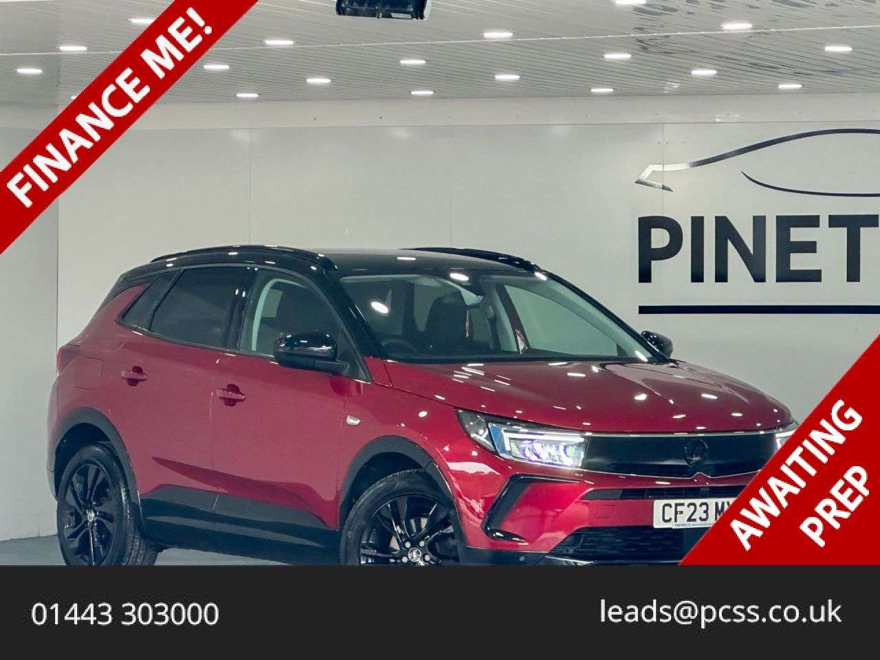 A 2023 VAUXHALL GRANDLAND 1.2 Turbo GS SUV 5dr Petrol Manual Euro 6 (s/s) (130 ps) A 2023 VAUXHALL GRANDLAND 1.2 Turbo GS SUV 5dr Petrol Manual Euro 6 (s/s) (130 ps)