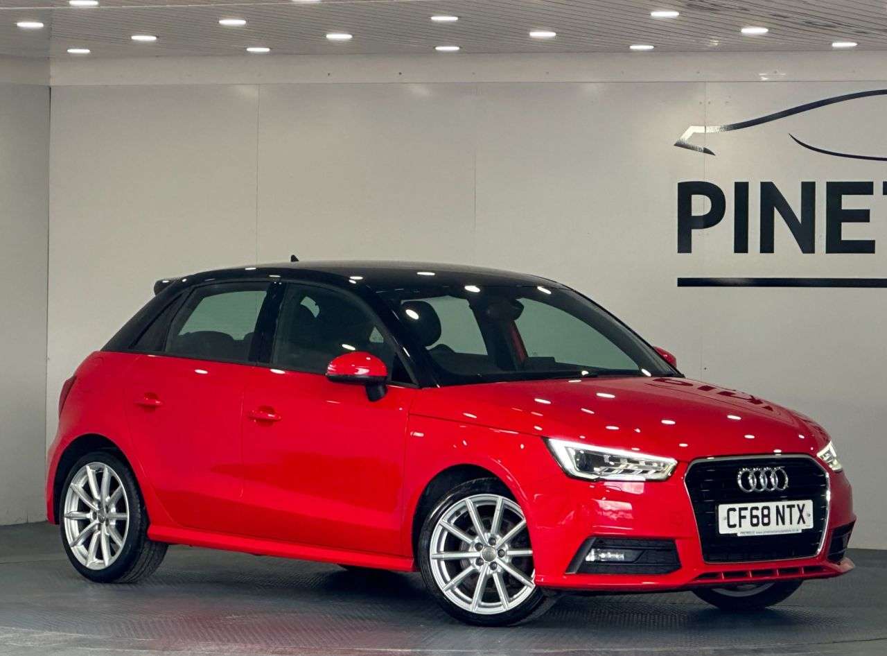 A 2018 AUDI A1 1.4 TFSI S line Sportback 5dr Petrol Manual Euro 6 (s/s) (Nav) (125 ps) A 2018 AUDI A1 1.4 TFSI S line Sportback 5dr Petrol Manual Euro 6 (s/s) (Nav) (125 ps)