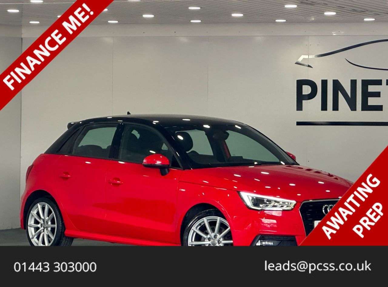 A 2018 AUDI A1 1.4 TFSI S line Sportback 5dr Petrol Manual Euro 6 (s/s) (Nav) (125 ps) A 2018 AUDI A1 1.4 TFSI S line Sportback 5dr Petrol Manual Euro 6 (s/s) (Nav) (125 ps)