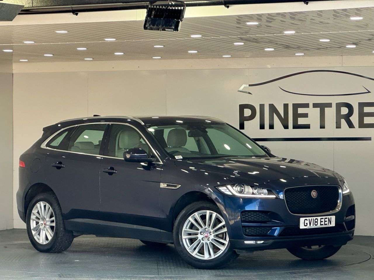 A 2018 JAGUAR F-PACE 2.0 D180 Portfolio SUV 5dr Diesel Auto AWD Euro 6 (s/s) (180 ps) A 2018 JAGUAR F-PACE 2.0 D180 Portfolio SUV 5dr Diesel Auto AWD Euro 6 (s/s) (180 ps)