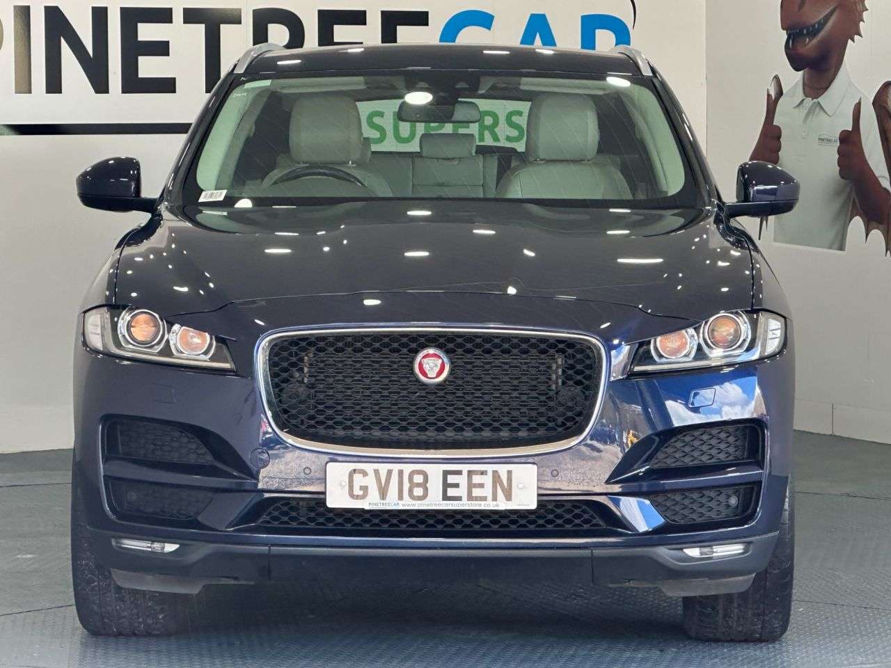 A 2018 JAGUAR F-PACE 2.0 D180 Portfolio SUV 5dr Diesel Auto AWD Euro 6 (s/s) (180 ps) A 2018 JAGUAR F-PACE 2.0 D180 Portfolio SUV 5dr Diesel Auto AWD Euro 6 (s/s) (180 ps)
