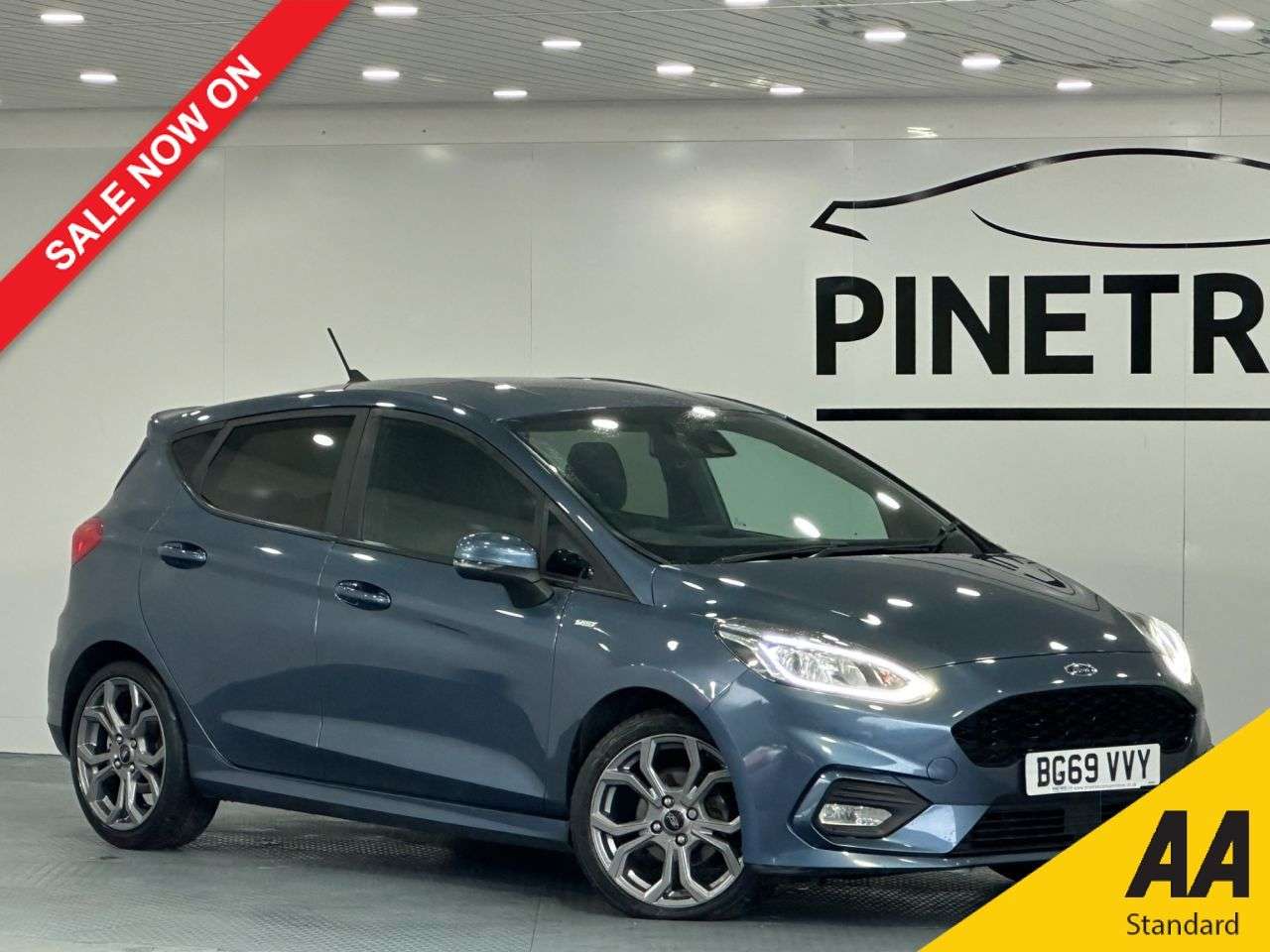 A 2019 FORD FIESTA 1.0T EcoBoost GPF ST-Line Hatchback 5dr Petrol Manual Euro 6 (s/s) (125 ps) A 2019 FORD FIESTA 1.0T EcoBoost GPF ST-Line Hatchback 5dr Petrol Manual Euro 6 (s/s) (125 ps)