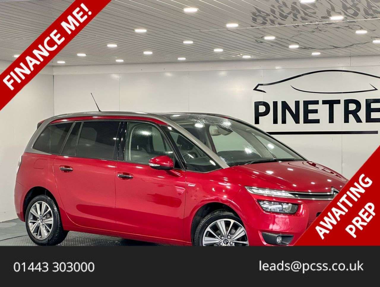 A 2015 CITROEN GRAND C4 PICASSO 1.6 e-HDi Exclusive+ MPV 5dr Diesel Manual Euro 5 (s/s) (115 ps) A 2015 CITROEN GRAND C4 PICASSO 1.6 e-HDi Exclusive+ MPV 5dr Diesel Manual Euro 5 (s/s) (115 ps)