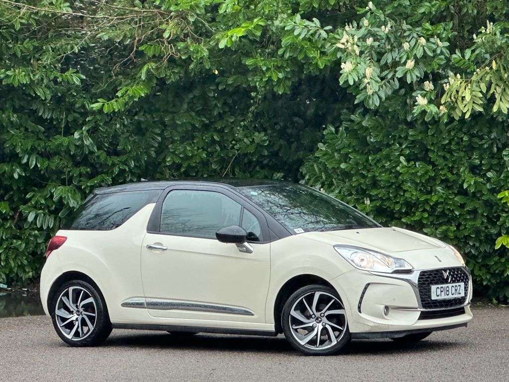 A 2018 DS AUTOMOBILES DS 3 1.2 PureTech Parthenon Cream Hatchback 3dr Petrol Manual Euro 6 (82 ps) A 2018 DS AUTOMOBILES DS 3 1.2 PureTech Parthenon Cream Hatchback 3dr Petrol Manual Euro 6 (82 ps)