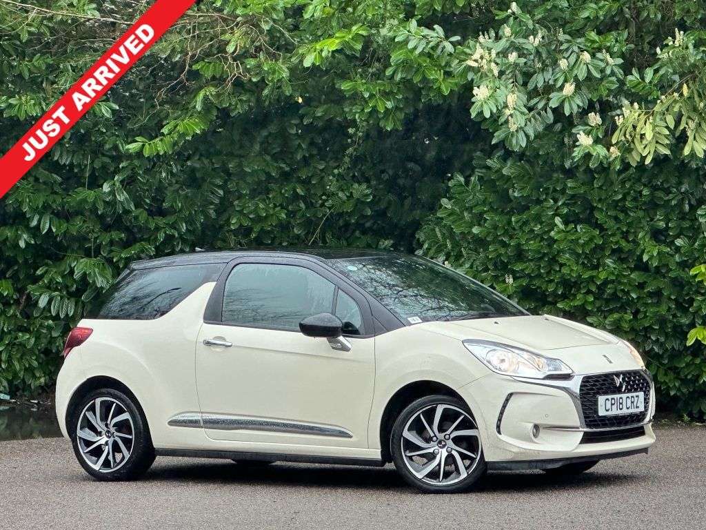 A 2018 DS AUTOMOBILES DS 3 1.2 PureTech Parthenon Cream Hatchback 3dr Petrol Manual Euro 6 (82 ps) A 2018 DS AUTOMOBILES DS 3 1.2 PureTech Parthenon Cream Hatchback 3dr Petrol Manual Euro 6 (82 ps)