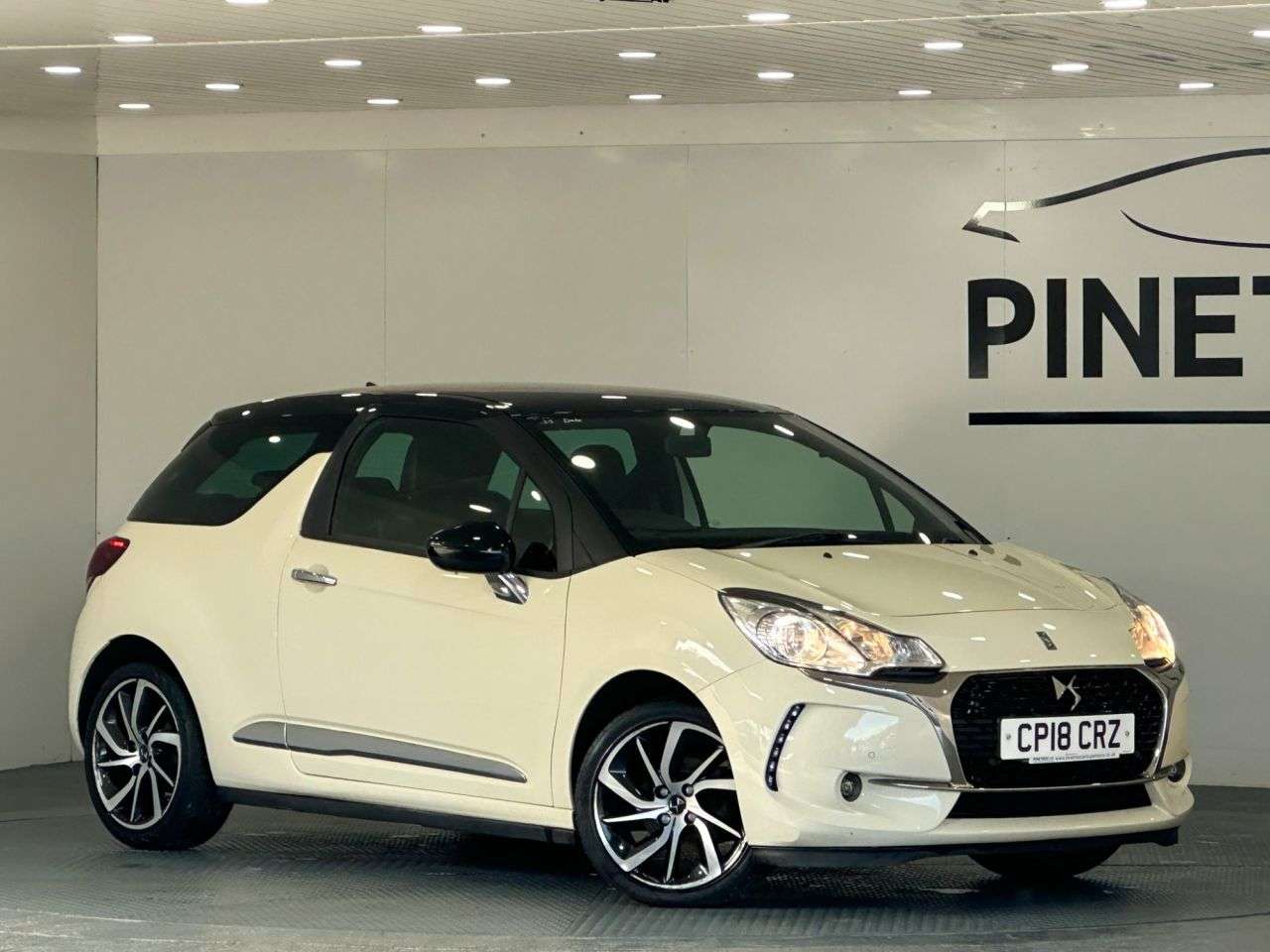 A 2018 DS AUTOMOBILES DS 3 1.2 PureTech Parthenon Cream Hatchback 3dr Petrol Manual Euro 6 (82 ps) A 2018 DS AUTOMOBILES DS 3 1.2 PureTech Parthenon Cream Hatchback 3dr Petrol Manual Euro 6 (82 ps)