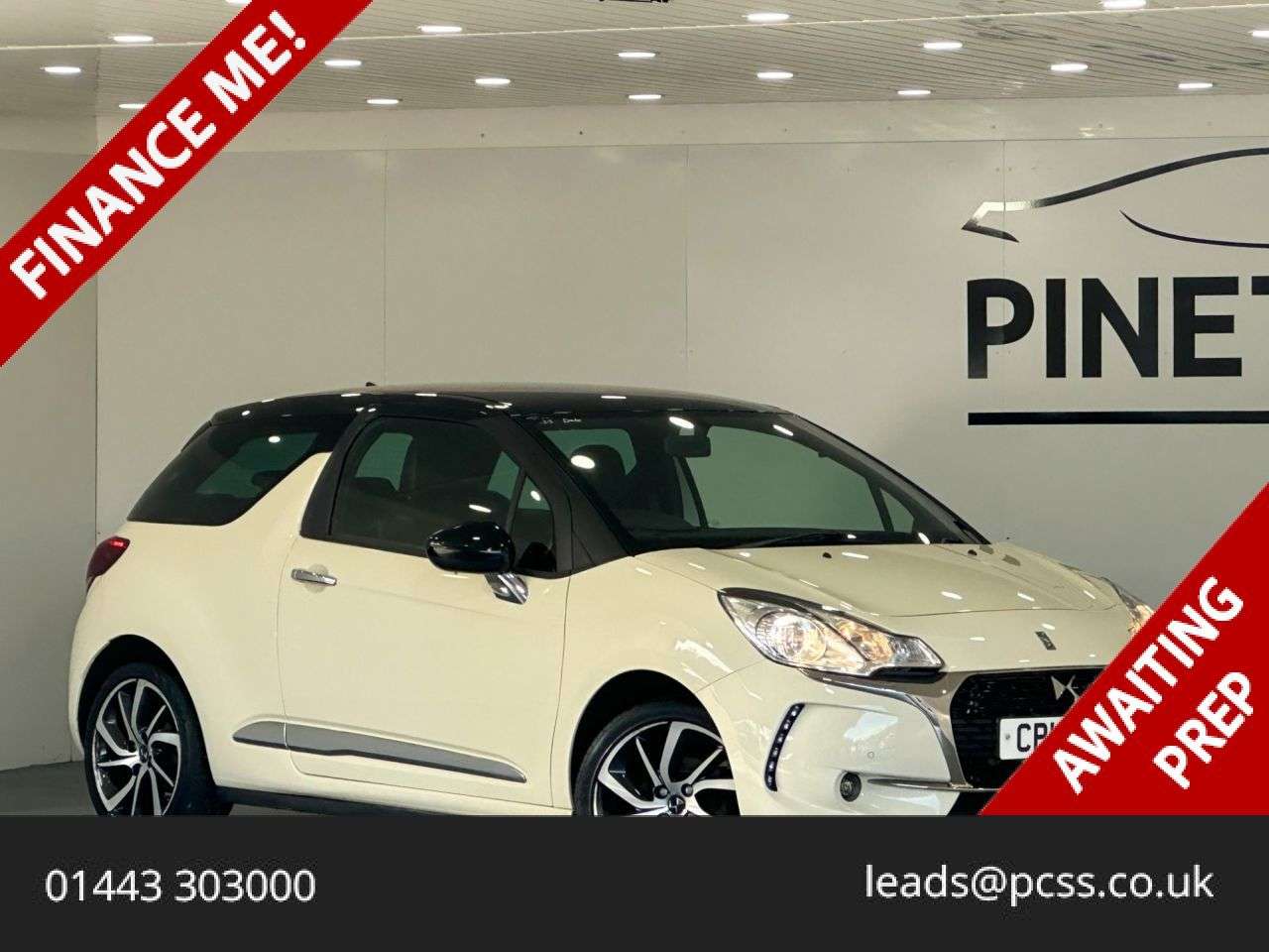 A 2018 DS AUTOMOBILES DS 3 1.2 PureTech Parthenon Cream Hatchback 3dr Petrol Manual Euro 6 (82 ps) A 2018 DS AUTOMOBILES DS 3 1.2 PureTech Parthenon Cream Hatchback 3dr Petrol Manual Euro 6 (82 ps)
