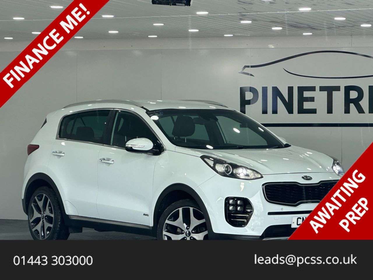 A 2016 KIA SPORTAGE 1.6 T-GDi GT-Line SUV 5dr Petrol Manual AWD Euro 6 (174 bhp) A 2016 KIA SPORTAGE 1.6 T-GDi GT-Line SUV 5dr Petrol Manual AWD Euro 6 (174 bhp)