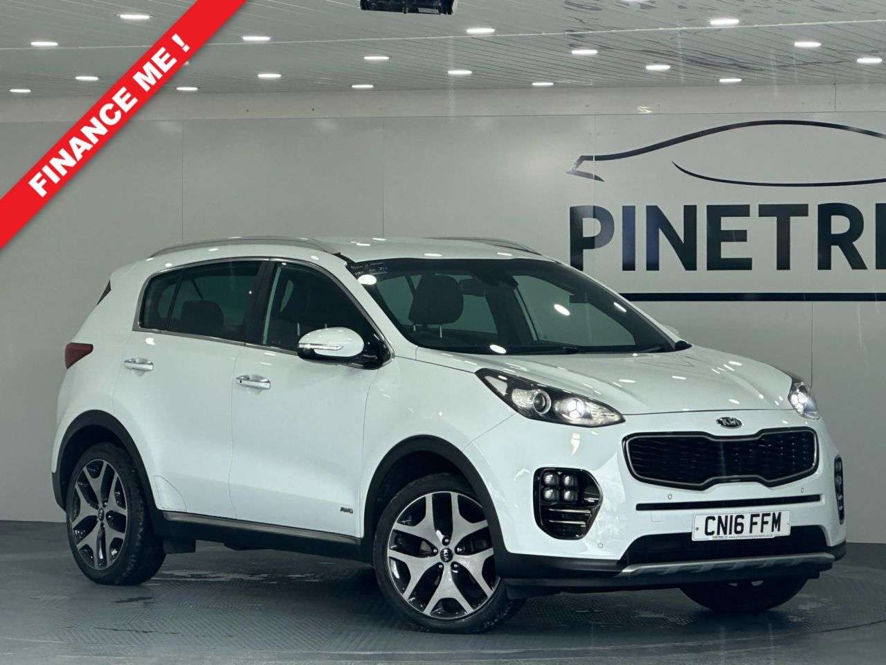 A 2016 KIA SPORTAGE 1.6 T-GDi GT-Line SUV 5dr Petrol Manual AWD Euro 6 (174 bhp) A 2016 KIA SPORTAGE 1.6 T-GDi GT-Line SUV 5dr Petrol Manual AWD Euro 6 (174 bhp)