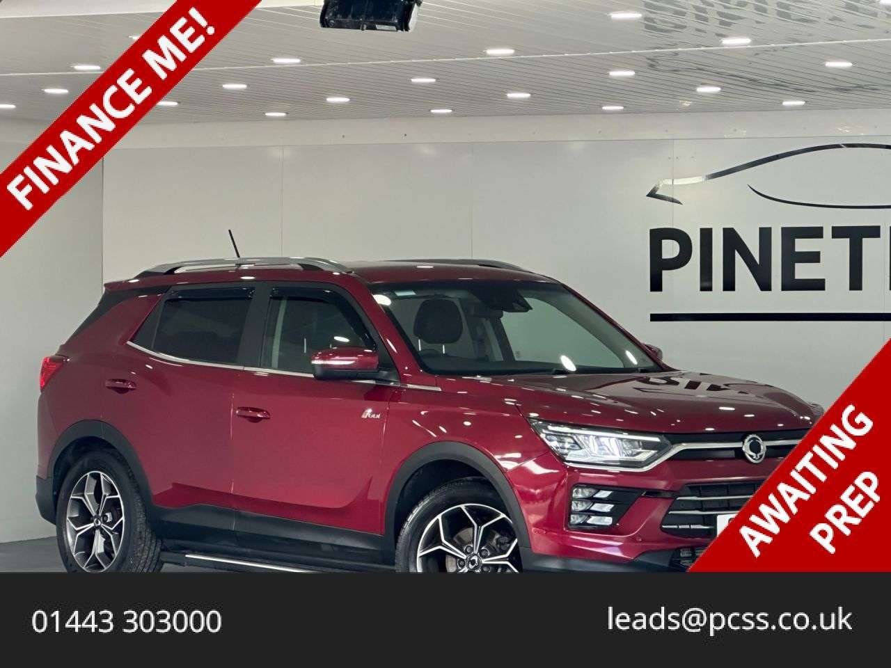 A 2021 SSANGYONG KORANDO 1.5 Ultimate SUV 5dr Petrol Manual Euro 6 (s/s) (163 ps) A 2021 SSANGYONG KORANDO 1.5 Ultimate SUV 5dr Petrol Manual Euro 6 (s/s) (163 ps)