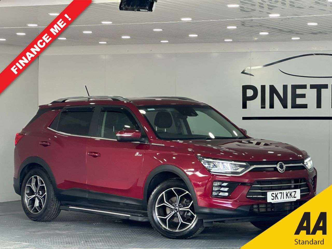 A 2021 SSANGYONG KORANDO 1.5 Ultimate SUV 5dr Petrol Manual Euro 6 (s/s) (163 ps) A 2021 SSANGYONG KORANDO 1.5 Ultimate SUV 5dr Petrol Manual Euro 6 (s/s) (163 ps)