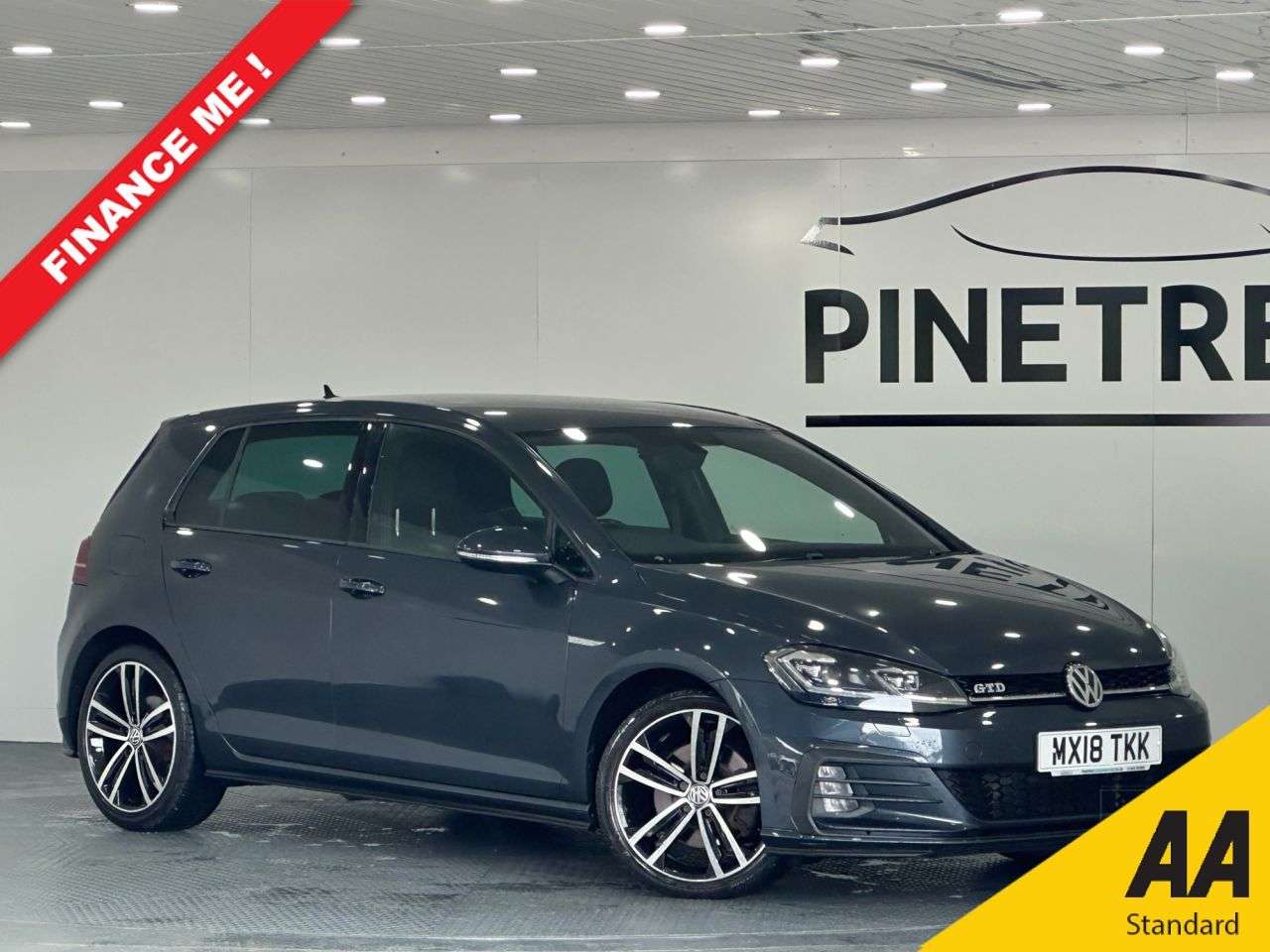 A 2018 VOLKSWAGEN GOLF 2.0 TDI GTD Hatchback 5dr Diesel DSG Euro 6 (s/s) (184 ps) A 2018 VOLKSWAGEN GOLF 2.0 TDI GTD Hatchback 5dr Diesel DSG Euro 6 (s/s) (184 ps)