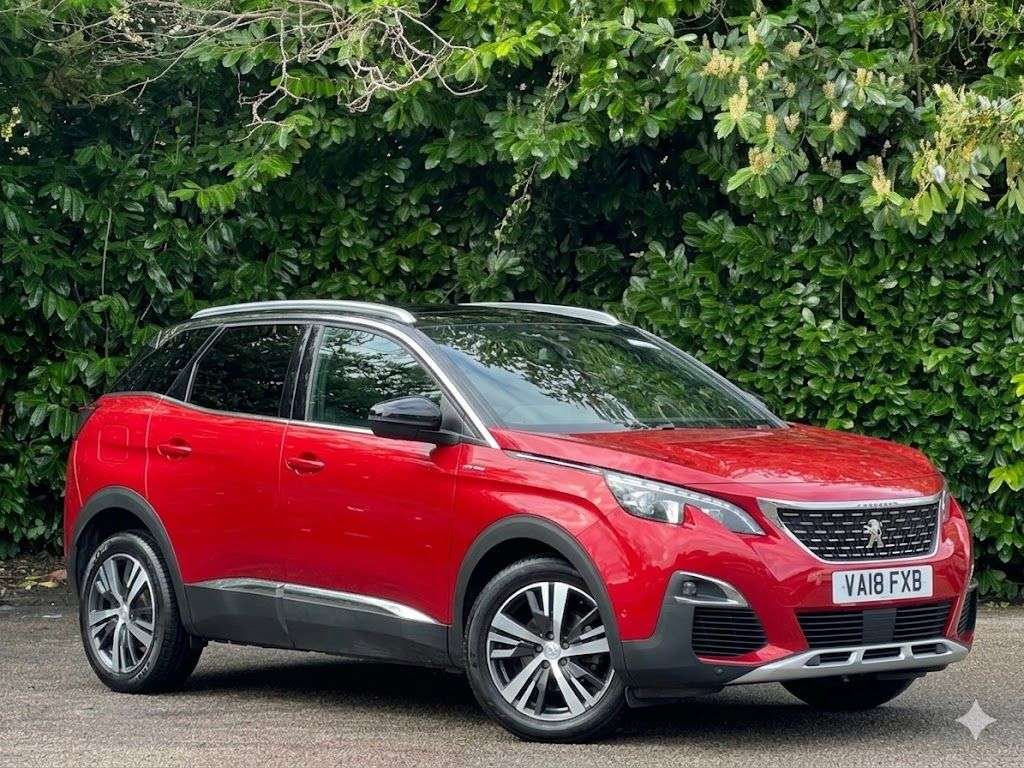 A 2018 PEUGEOT 3008 1.2 PureTech GT Line SUV 5dr Petrol Manual Euro 6 (s/s) (130 ps) A 2018 PEUGEOT 3008 1.2 PureTech GT Line SUV 5dr Petrol Manual Euro 6 (s/s) (130 ps)