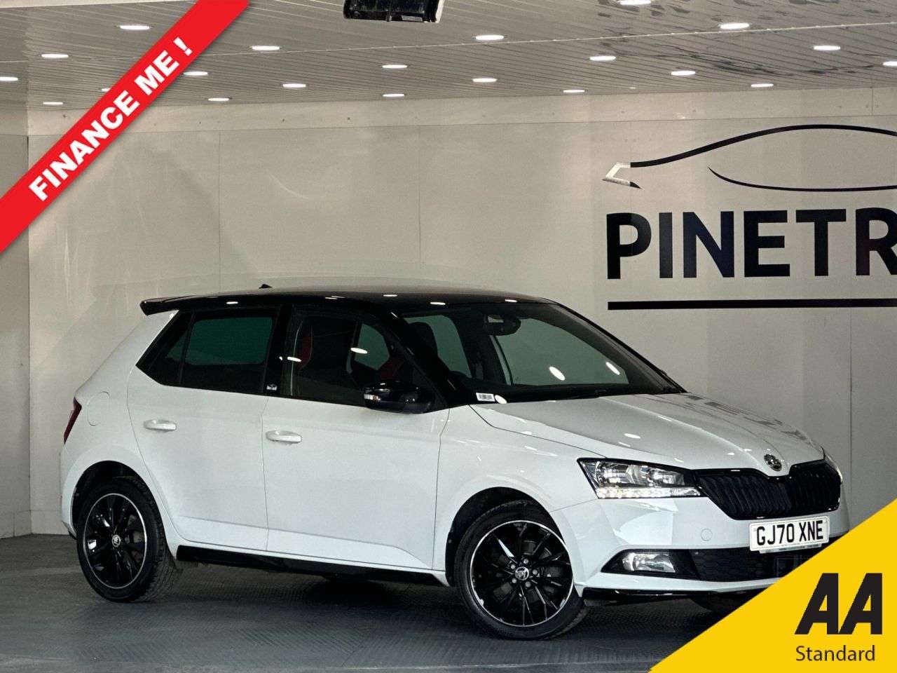 A 2020 SKODA FABIA 1.0 TSI Monte Carlo Hatchback 5dr Petrol Manual Euro 6 (s/s) (95 ps) A 2020 SKODA FABIA 1.0 TSI Monte Carlo Hatchback 5dr Petrol Manual Euro 6 (s/s) (95 ps)