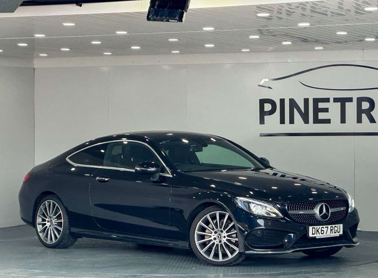 A 2017 MERCEDES-BENZ C-CLASS 2.1 C220d AMG Line (Premium) Coupe 2dr Diesel G-Tronic+ Euro 6 (s/s) (170 p A 2017 MERCEDES-BENZ C-CLASS 2.1 C220d AMG Line (Premium) Coupe 2dr Diesel G-Tronic+ Euro 6 (s/s) (170 p