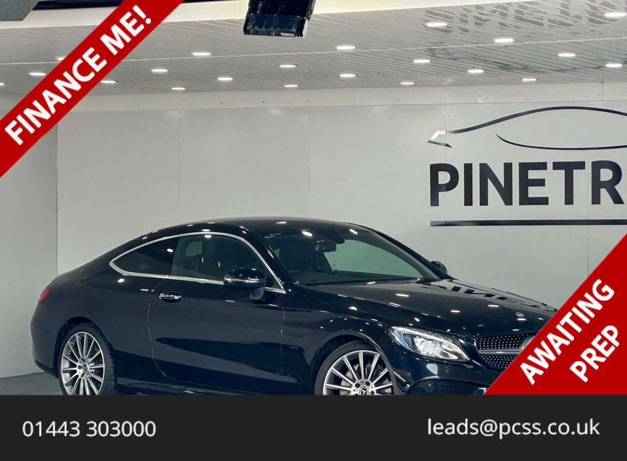A 2017 MERCEDES-BENZ C-CLASS 2.1 C220d AMG Line (Premium) Coupe 2dr Diesel G-Tronic+ Euro 6 (s/s) (170 p A 2017 MERCEDES-BENZ C-CLASS 2.1 C220d AMG Line (Premium) Coupe 2dr Diesel G-Tronic+ Euro 6 (s/s) (170 p