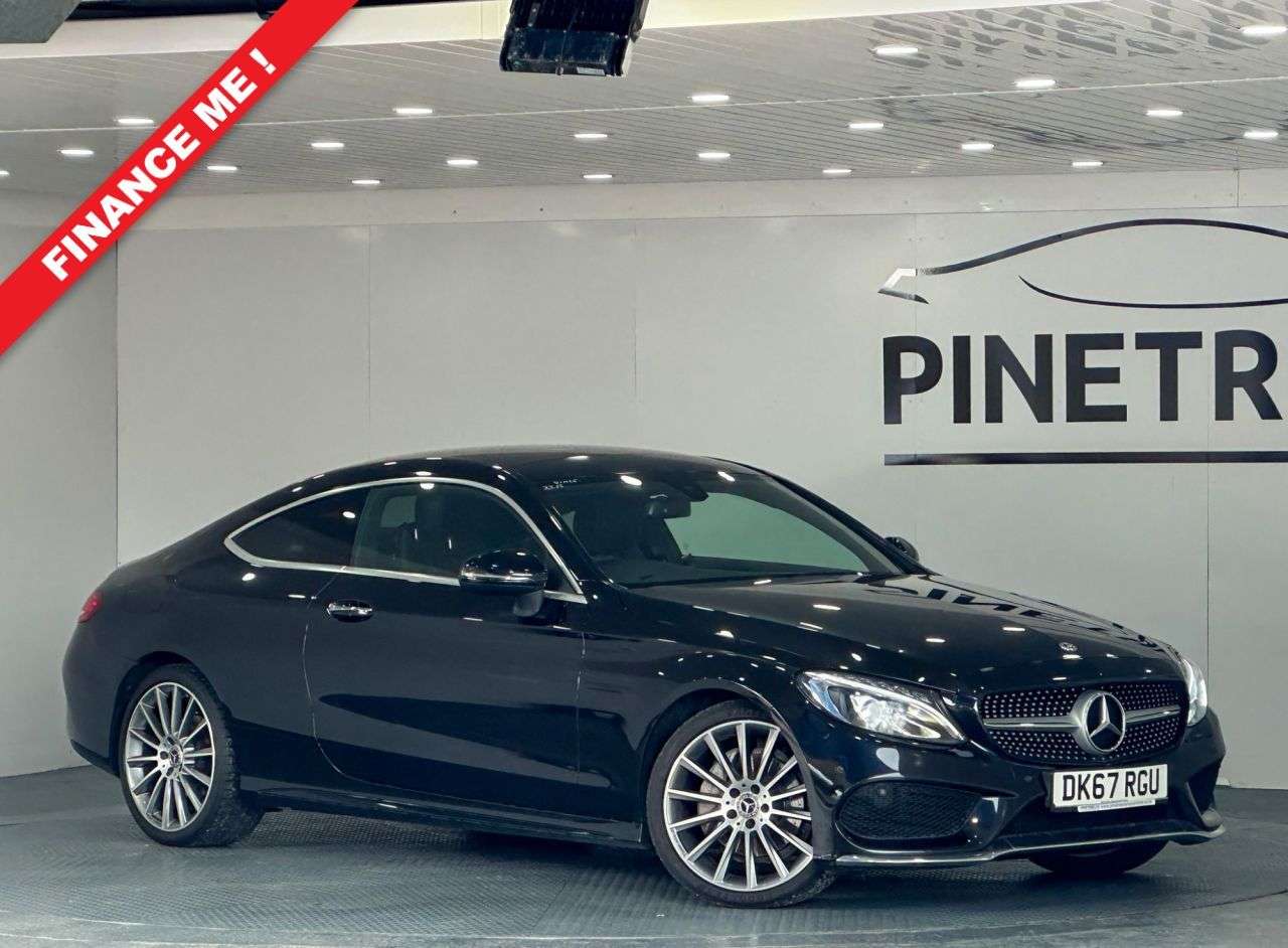 A 2017 MERCEDES-BENZ C-CLASS 2.1 C220d AMG Line (Premium) Coupe 2dr Diesel G-Tronic+ Euro 6 (s/s) (170 p A 2017 MERCEDES-BENZ C-CLASS 2.1 C220d AMG Line (Premium) Coupe 2dr Diesel G-Tronic+ Euro 6 (s/s) (170 p
