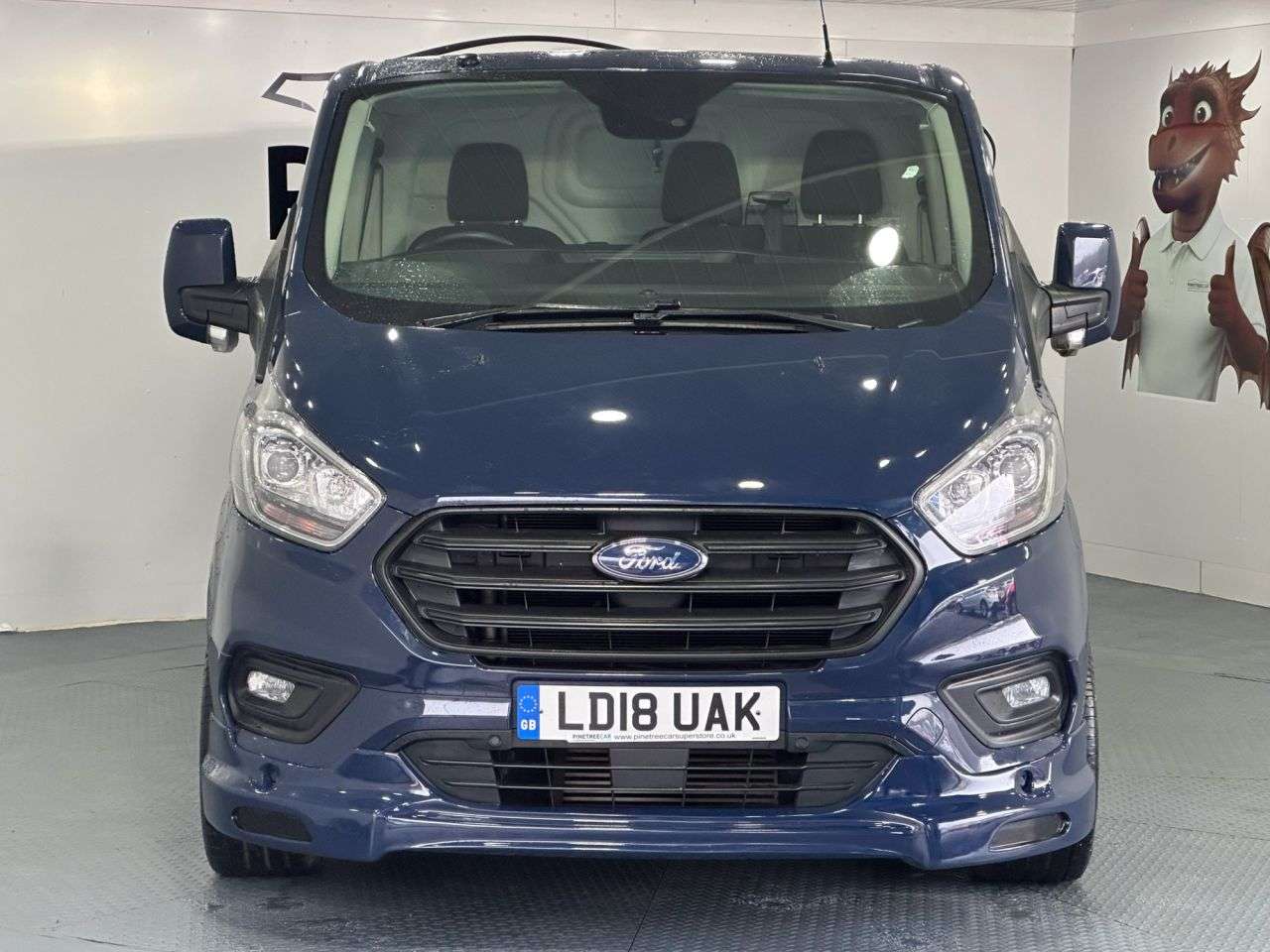 A 2018 FORD TRANSIT CUSTOM 2.0 320 EcoBlue Trend Panel Van 5dr Diesel Manual L1 H1 Euro 6 (130 ps) A 2018 FORD TRANSIT CUSTOM 2.0 320 EcoBlue Trend Panel Van 5dr Diesel Manual L1 H1 Euro 6 (130 ps)