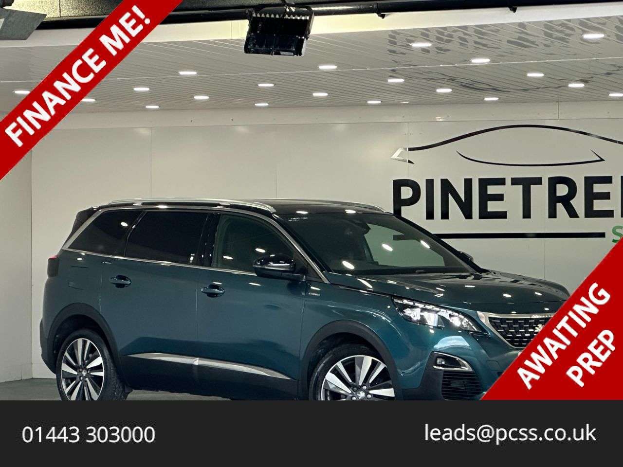 A 2018 PEUGEOT 5008 1.6 THP GT Line Premium SUV 5dr Petrol EAT Euro 6 (s/s) (165 ps) A 2018 PEUGEOT 5008 1.6 THP GT Line Premium SUV 5dr Petrol EAT Euro 6 (s/s) (165 ps)