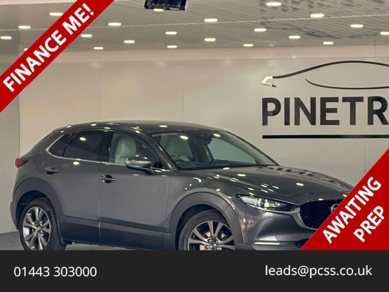 A 2020 MAZDA CX-30 2.0 SKYACTIV-X MHEV GT Sport Tech SUV 5dr Petrol Manual Euro 6 (s/s) (180 p A 2020 MAZDA CX-30 2.0 SKYACTIV-X MHEV GT Sport Tech SUV 5dr Petrol Manual Euro 6 (s/s) (180 p