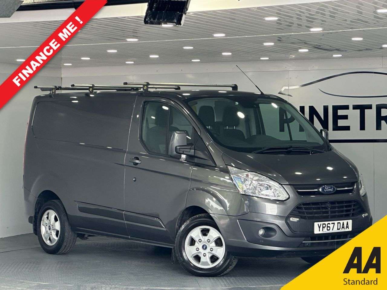 A 2017 FORD TRANSIT CUSTOM 2.0 TDCi 270 Limited Panel Van 5dr Diesel Manual L1 H1 (157 g/km, 128 bhp) A 2017 FORD TRANSIT CUSTOM 2.0 TDCi 270 Limited Panel Van 5dr Diesel Manual L1 H1 (157 g/km, 128 bhp)
