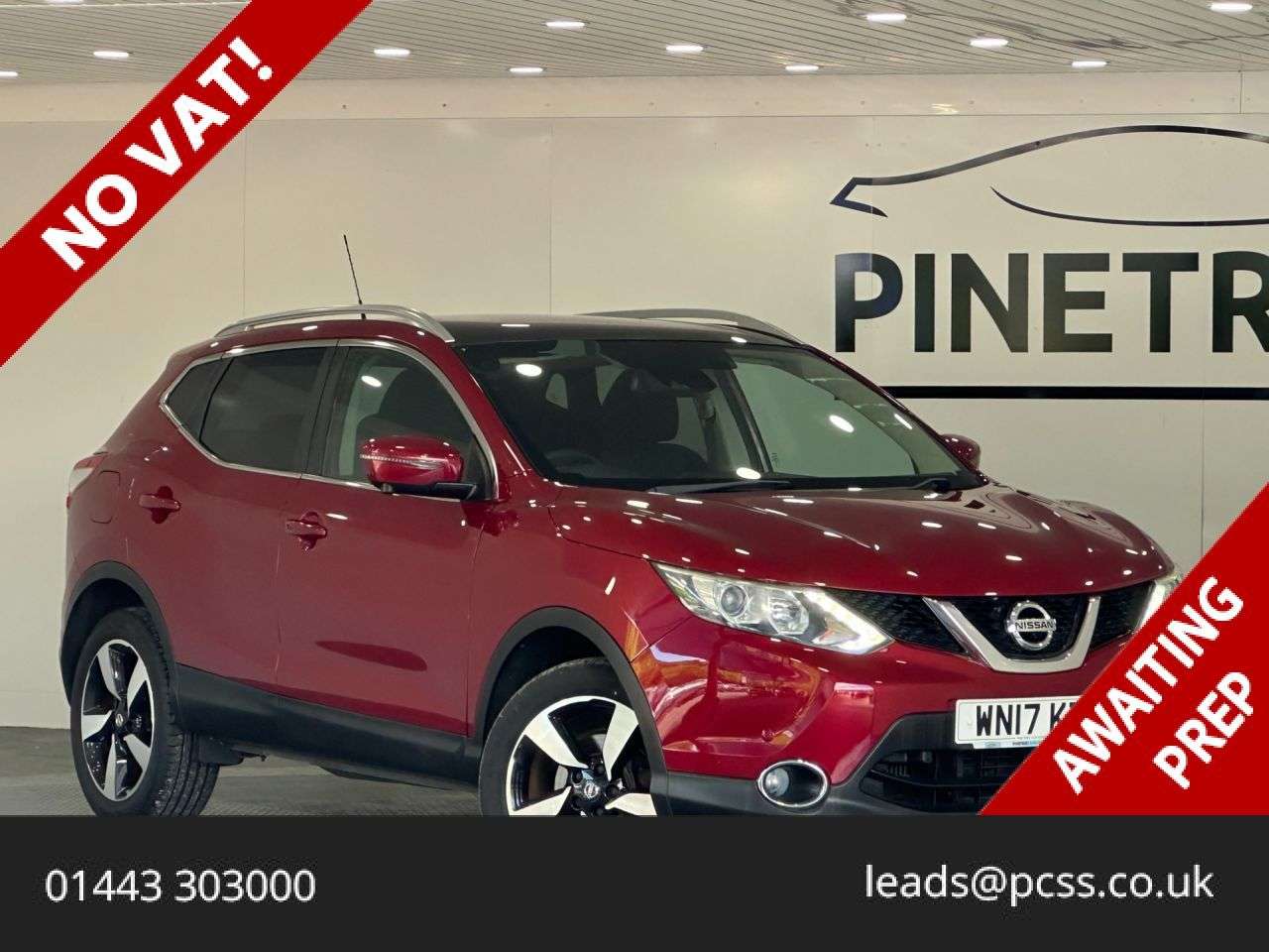 A 2017 NISSAN QASHQAI 1.5 dCi N-Connecta SUV 5dr Diesel Manual 2WD Euro 6 (s/s) (110 ps) A 2017 NISSAN QASHQAI 1.5 dCi N-Connecta SUV 5dr Diesel Manual 2WD Euro 6 (s/s) (110 ps)