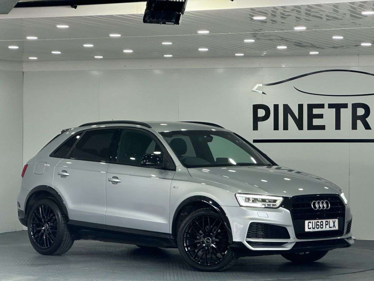 A 2018 AUDI Q3 1.4 TFSI CoD Black Edition SUV 5dr Petrol S Tronic Euro 6 (s/s) (150 ps) A 2018 AUDI Q3 1.4 TFSI CoD Black Edition SUV 5dr Petrol S Tronic Euro 6 (s/s) (150 ps)