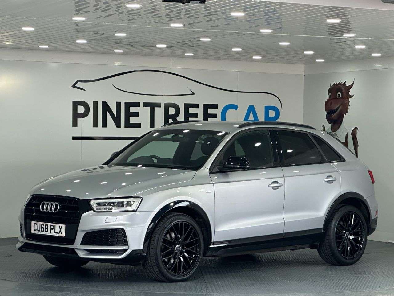 A 2018 AUDI Q3 1.4 TFSI CoD Black Edition SUV 5dr Petrol S Tronic Euro 6 (s/s) (150 ps) A 2018 AUDI Q3 1.4 TFSI CoD Black Edition SUV 5dr Petrol S Tronic Euro 6 (s/s) (150 ps)