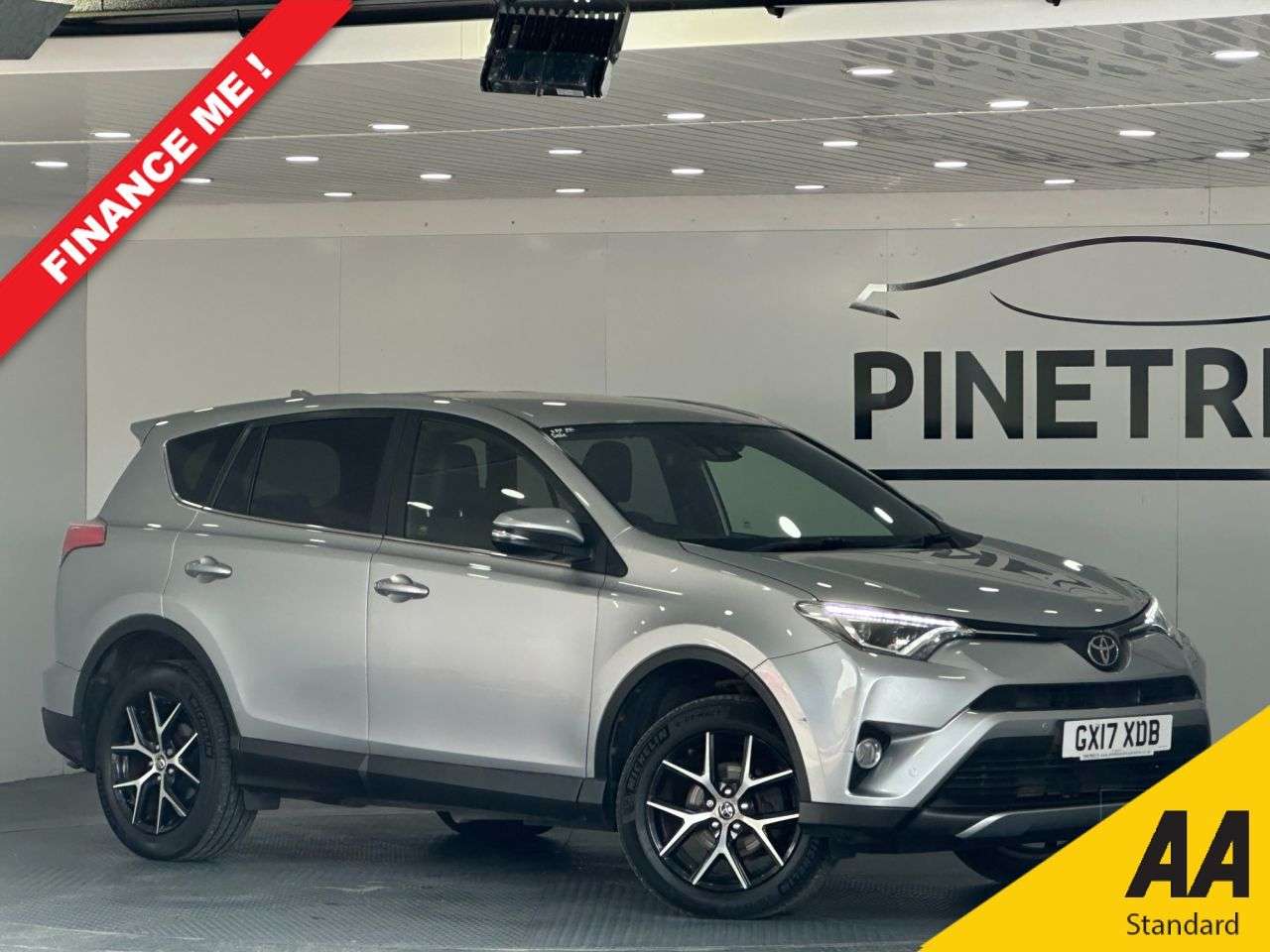 A 2017 TOYOTA RAV4 2.0 D-4D Icon SUV 5dr Diesel Manual Euro 6 (s/s) (Safety Sense, Nav) (143 p A 2017 TOYOTA RAV4 2.0 D-4D Icon SUV 5dr Diesel Manual Euro 6 (s/s) (Safety Sense, Nav) (143 p
