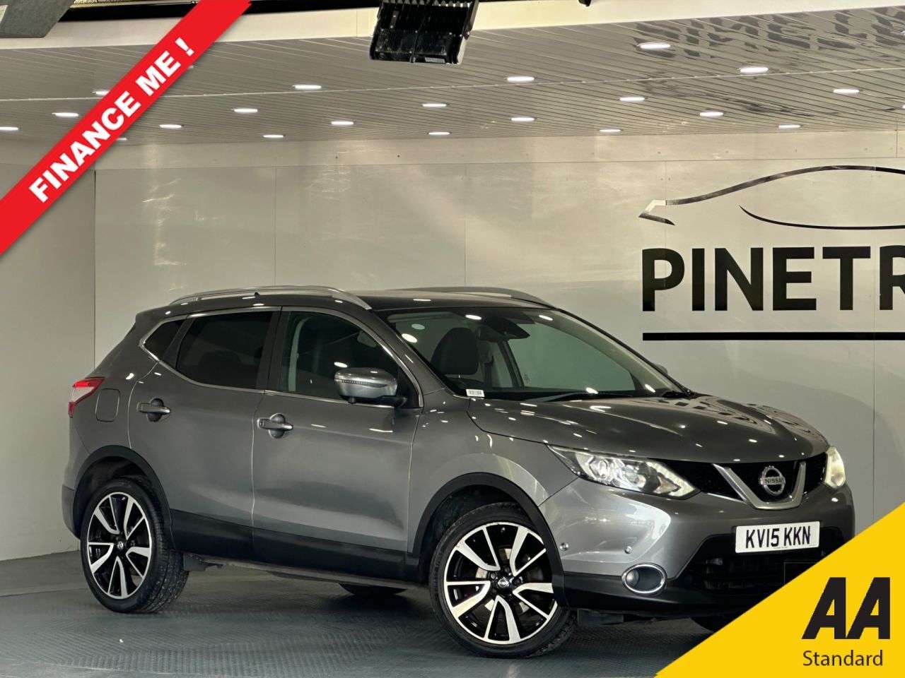 A 2015 NISSAN QASHQAI 1.5 dCi Tekna SUV 5dr Diesel Manual 2WD Euro 5 (s/s) (110 ps) A 2015 NISSAN QASHQAI 1.5 dCi Tekna SUV 5dr Diesel Manual 2WD Euro 5 (s/s) (110 ps)