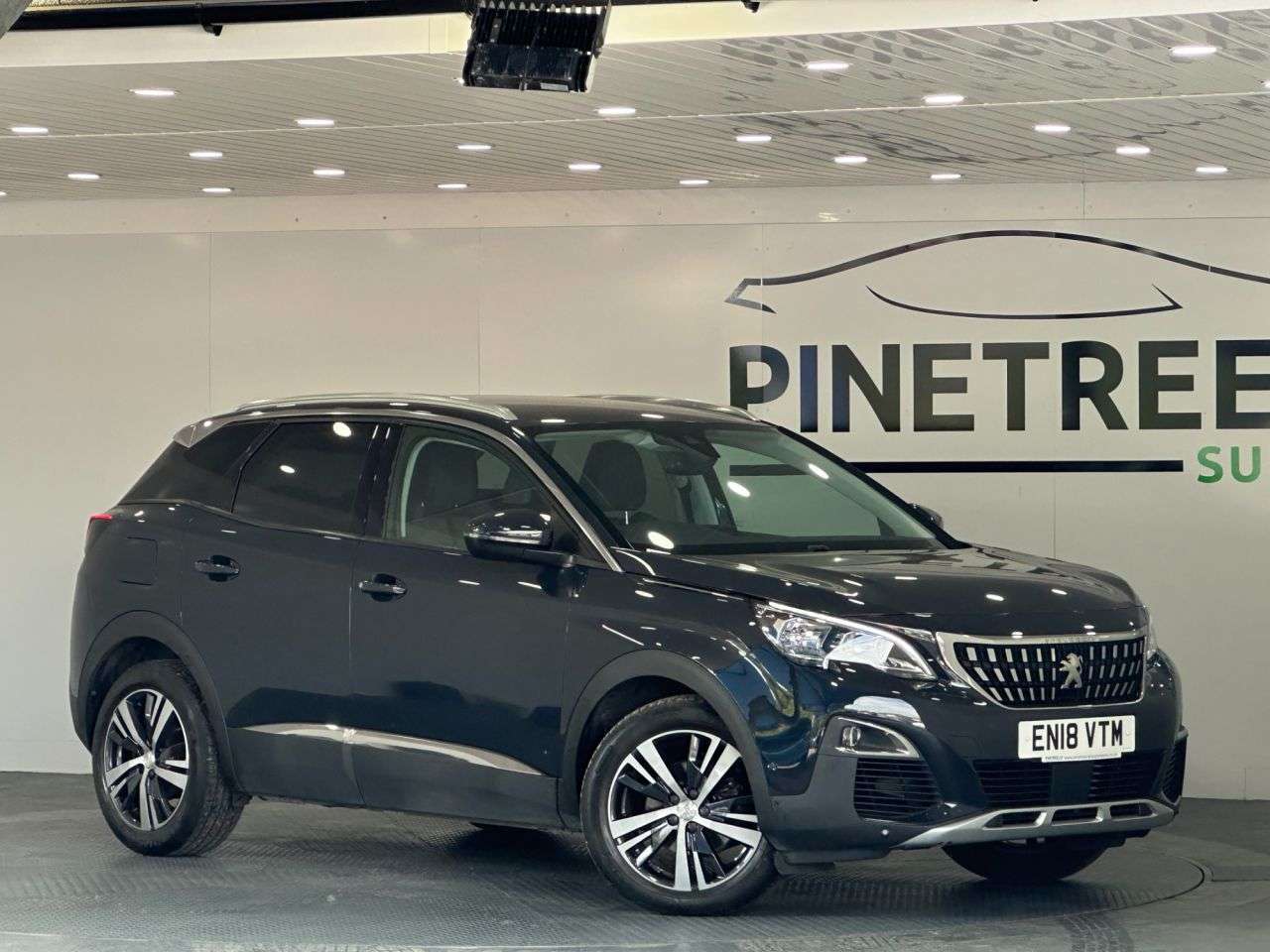 A 2018 PEUGEOT 3008 1.2 PureTech Allure SUV 5dr Petrol EAT Euro 6 (s/s) (130 ps) A 2018 PEUGEOT 3008 1.2 PureTech Allure SUV 5dr Petrol EAT Euro 6 (s/s) (130 ps)
