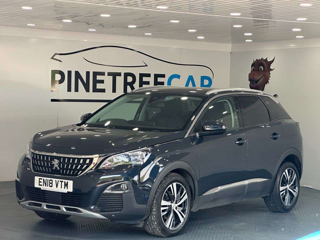 A 2018 PEUGEOT 3008 1.2 PureTech Allure SUV 5dr Petrol EAT Euro 6 (s/s) (130 ps) A 2018 PEUGEOT 3008 1.2 PureTech Allure SUV 5dr Petrol EAT Euro 6 (s/s) (130 ps)