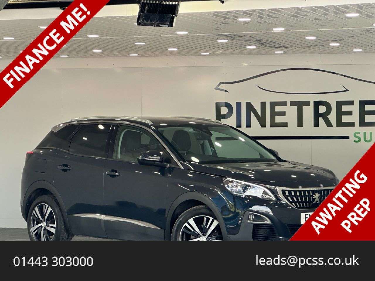 A 2018 PEUGEOT 3008 1.2 PureTech Allure SUV 5dr Petrol EAT Euro 6 (s/s) (130 ps) A 2018 PEUGEOT 3008 1.2 PureTech Allure SUV 5dr Petrol EAT Euro 6 (s/s) (130 ps)