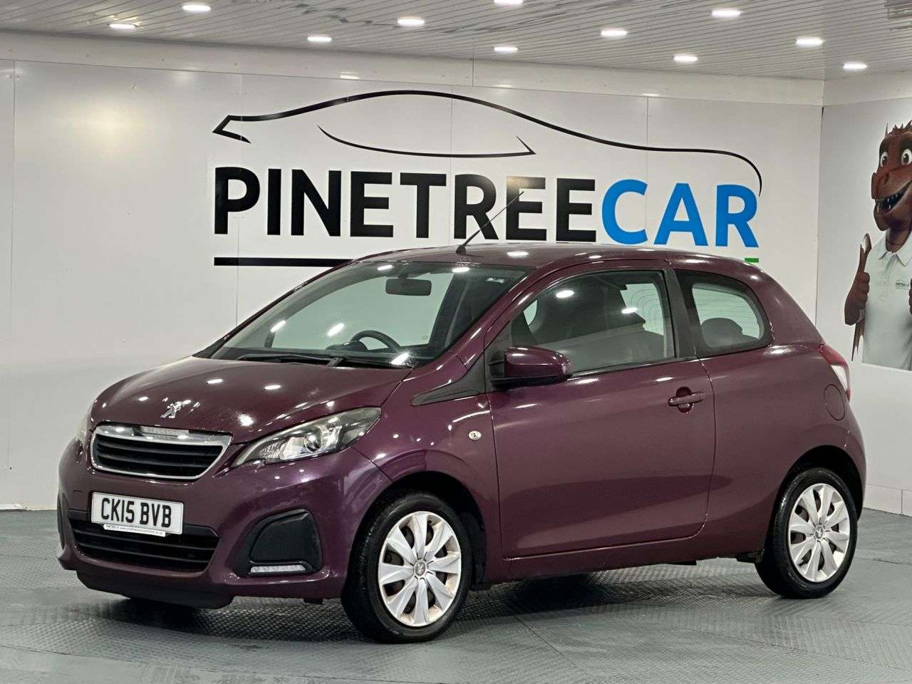 A 2015 PEUGEOT 108 1.0 VTi Active Hatchback 3dr Petrol Manual Euro 5 Euro 5 (68 ps) A 2015 PEUGEOT 108 1.0 VTi Active Hatchback 3dr Petrol Manual Euro 5 Euro 5 (68 ps)